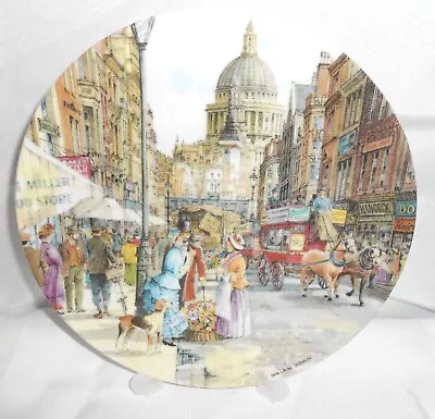 Davenport 'Cries Of London' Bradford Exchange Plate- 'The Flower Seller' • £2.50