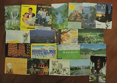 Bargain Bundle 20 Different Japan  Phone Cards Collectors Item. No Value. Lot 43 • £1.99