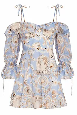 $99 • Buy ALICE MCCALL Cupid Mini Dress In Blue Size 6 AU Excellent Condition