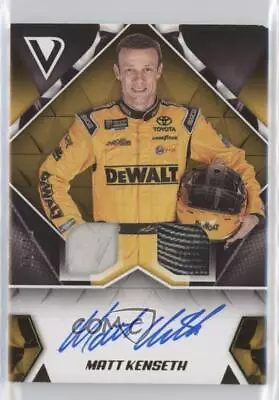 2019 Panini Victory Lane Dual Swatch Signatures Gold /99 Matt Kenseth Auto HOF • $9.74