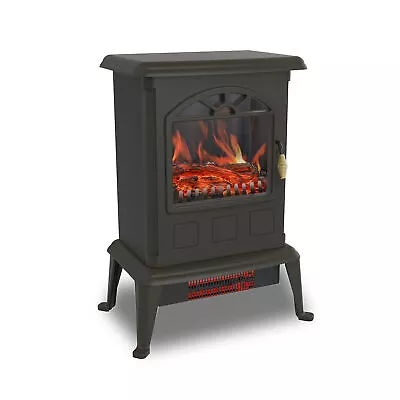LifeSmart 1100 W Portable Electric Infrared Quartz Stove Heater For Indoor Use • $71.99