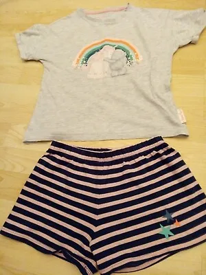 £3.99 • Buy M&s Girls Tatty Teddy Shorts Pyjama Set Age 7/8-M&S Girls Short Pyjama Set