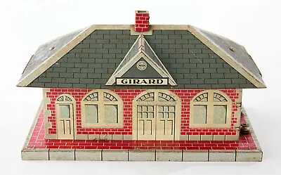 Vintage Marx Postwar Girard Metal Train Station Waiting Room - O Scale • $27.99