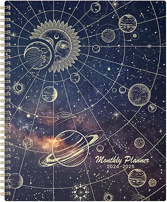 2024-2025 Monthly Planner - 2 Year Planner With Tabs & Pocket Jan24 - Dec25 • $14.51