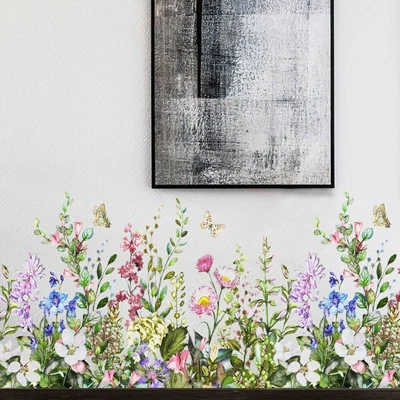 £4.94 • Buy Wall Sticker Peony Rose Flower Wall Decal Home Sticker Decor Art Mural New