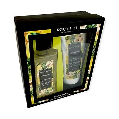 £13.50 • Buy Pecksniff's Lemongrass & Ginger Shower Gel + Body Lotion In A Gift Box