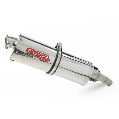 Moto Guzzi Griso 850 2006/14 Silencer Stainless Trioval By Gpr Silencer Italy • $363.07