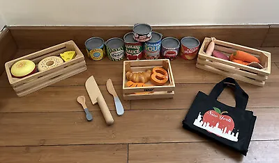 Wooden Food Crates Role Play Bundle • £23