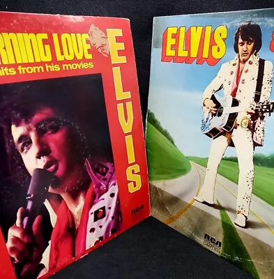 Elvis Presley - (Lot Of 2) Burning Love / Separate Ways Fair Vinyl LP  • $4.44