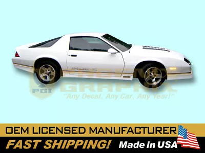 $268 • Buy 1988 1989 1990 Camaro IROC-Z Z28 PREFORMED Decals Stripes Graphics Emblems