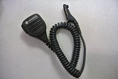 MOTOROLA PMMN4040A SHOULDER MIC SPEAKER MICROPHONE FOR XPR 6000/7000 SERIES Ip57 • $49.95