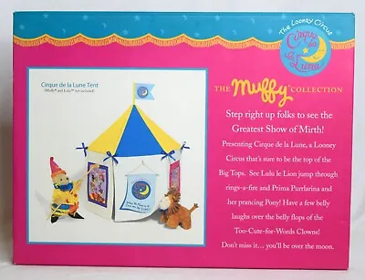 NIB 1999 Muffy Vanderbear The Looney Circus Tent Cirque De La Lune Toy Playset • $23