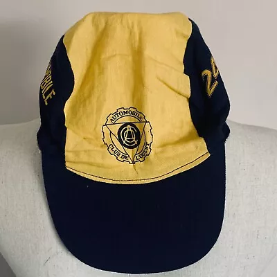 ORIGINAL 1970's-1980's LE MANS 24 HOURS HEURES DU MANS ACO CLUB L'OUEST HAT CAP • £35