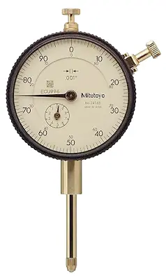 Mitutoyo 2416S-10 Dial Indicator #4-48 UNF Thread 3/8  Stem Dia. Lug Back. • $126.79