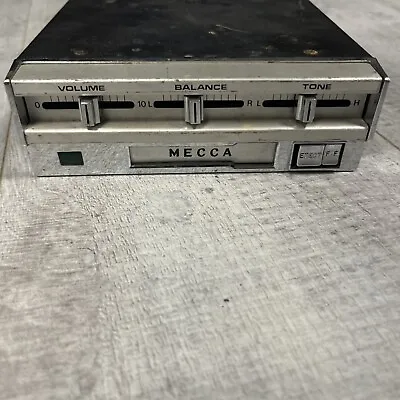 Car Audio In-Dash Cassette Players( Mecca 65-70) Not Sure If Working • $10