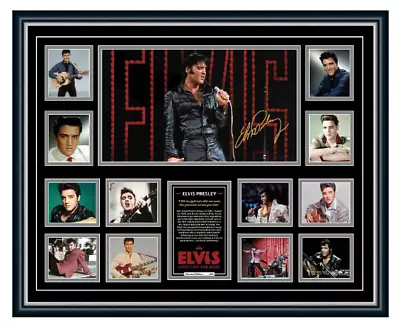 Elvis Presley Jailhouse Rock Photo Poster Limited Edition Framed Memorabila • $129.99