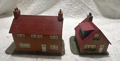 HO Scale (Kibri /Faller ???) Built Up 2 Homes Please See Pics ! • $4.99