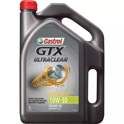 10w-30  5Ltr Castrol GTX  Ultraclean • $50