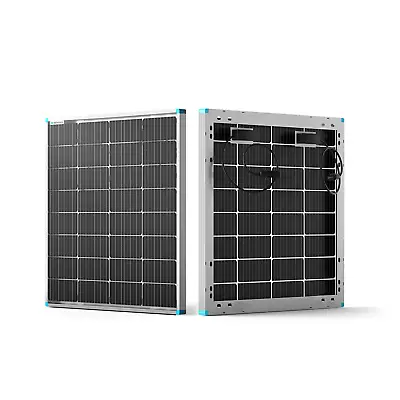 Renogy Solar Panel 115W Bifacial 12V Mono Rigid For RV Campervan Home Garden • £67.99
