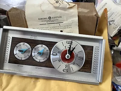 NOS Vintage GE Stove Oven Timer Clock Wb19x21. & WB19x20.  Bx362 • $49.95