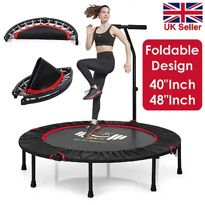 £36.99 • Buy Mini Trampoline Foldable Fitness Jumper Rebounder Bouncer Excercise Gym 40/48 