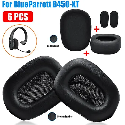 $12.48 • Buy 6Pcs Ear Pads Replacement Foam Cushion Cover For Blue Parrot VXi B450XT Headset