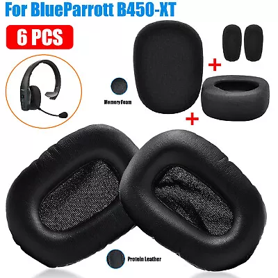 $12.48 • Buy 6Pcs Ear Pads Replacement Foam Cushion Cover For Blue Parrot VXi B450XT Headset
