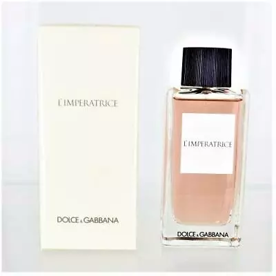 D & G 3 L'IMPERATRICE By Dolce & Gabbana 3.3 OZ EAU DE TOILETTE SPRAY NEW In Box • $51.99