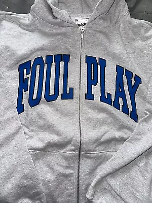 Foulplay Zip Up Hoodie • $90