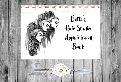 £9.75 • Buy Personalised A4 Appointment Book/Diary - Beauty - Makeup - Stylist - BP25