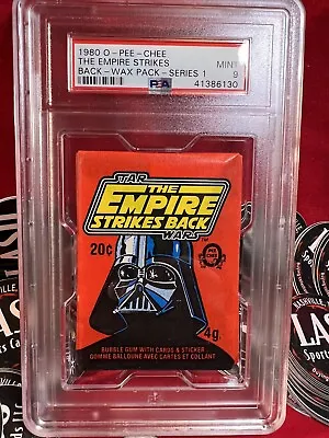 1980 Topps O.P.C. The Empire Strikes Back Series 1 Pack Factory Sealed  PSA 9 • $199.99