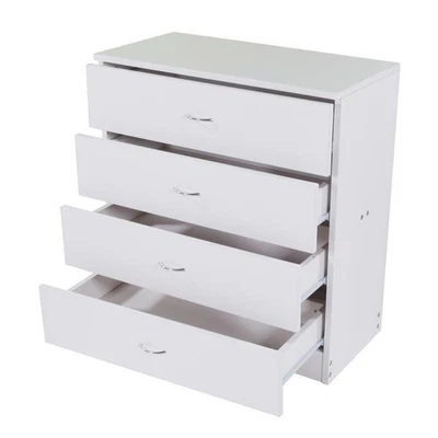 $133.77 • Buy 6-4-Drawer Dresser White Modern Simple Furniture Chest Of Drawer Dresser