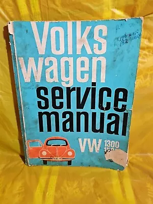 Volkswagen Service Manual VW 1300 1500 - Original 1969  • $29.99