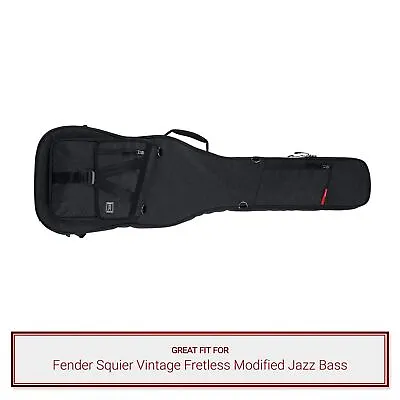 Gator Bass Guitar Case Fits Fender Squier Vintage Fretless Modified Jazz Bass • $149.99