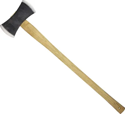 Marbles 36  Large Double Bit Axe Hatchet 1045 Carbon Head Hickory Wood 782DB • $49.84