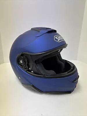 Shoei Neotec 2 Helmet Matte Metallic Blue Large. • $319.99