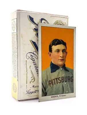 Vintage Piedmont Cigarette Pack Honus Wagner Baseball Card 1909 Replica Tobacco • $36