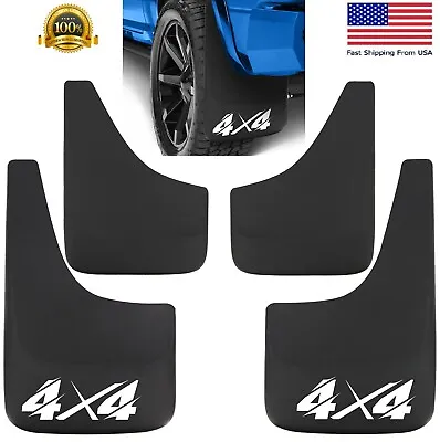 4X4 Mud Flaps For Ford F-150 F-250 F150 F250 EV Rally Splash Guards • $38.63