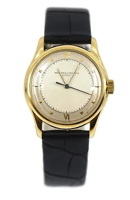 $4500 • Buy Vahceron Constantin Vintage 18K Yellow Gold Watch 466/3B