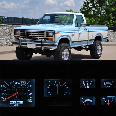 Gauge Cluster LED Dash Kit Ice Blue For Ford 1980-1986 F100 F150 F250 F350 Truck • $9.96