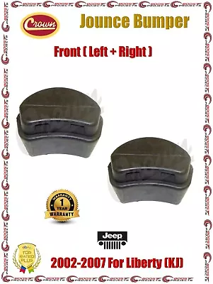 Crown Front Left + Right Jounce Bumper For 02-07 Jeep Liberty KJ 52088684AB • $38.61