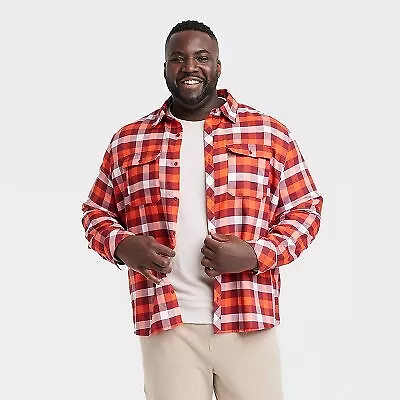 Men's Long Sleeve Flannel Shirt - All In Motion • $14.99