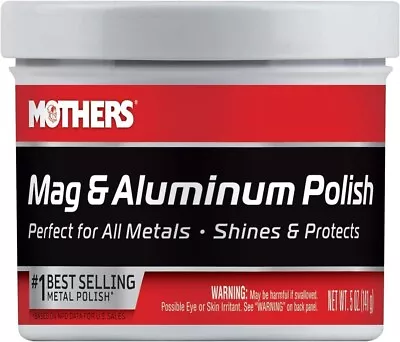 Mothers Mag & Aluminum Metal Polish 5 Oz • $7.43