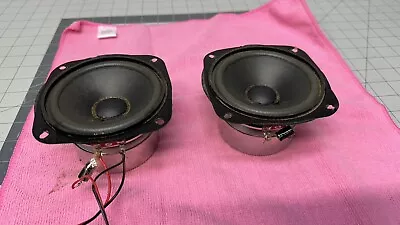 2X Sharp 4  Speaker - Woofer Drivers  4 Ohm 75 Watts Work Sound Great 🔥🔥 • $44