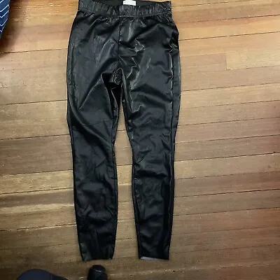 NWT H&M Faux Leather Pants Women  Sz 8 • $12.99