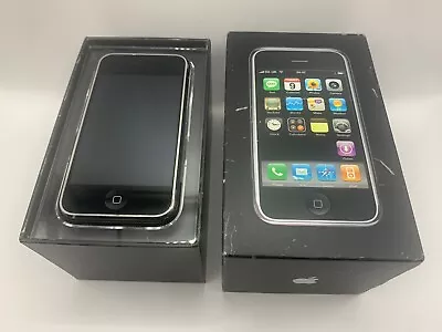 Original Apple IPhone 1 - 1st Generation 2G 8GB 2007 A1203  Boxed W/ Accessories • £395