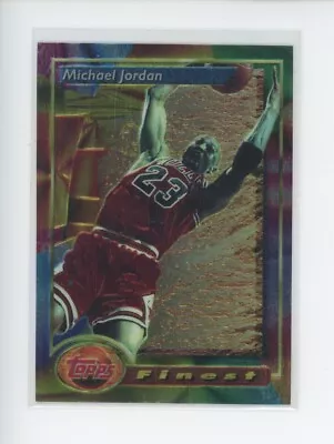 Michael Jordan 1993-94 Topps Finest #1 1st Year Finest Chicago Bulls • $59.99