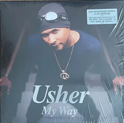 Usher – My Way 2 X LP 180 Gram Black Vinyl Album SEALED NEW RECORD - CLASSIC R&B • $29.99