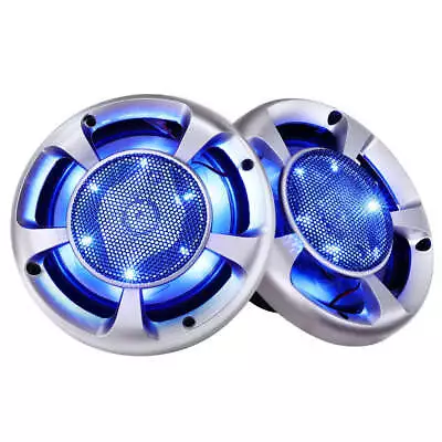 Giantz Set Of 2 6.5inch LED Light Car Speakers - LED Car Speakers • $39.43