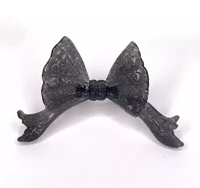 Monster High G3 Draculaura Monster Ball Black Floral Spider Web Hair Bow • $5.99